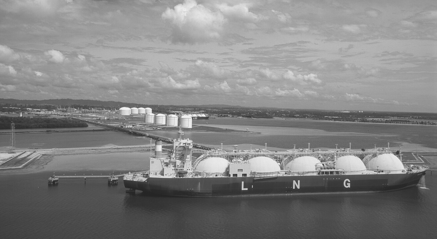 Oil Industry, LNG Tanker.